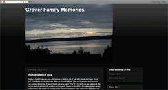 Desktop Screenshot of groverfamilyof5.blogspot.com