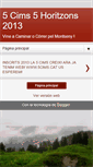 Mobile Screenshot of 5cims5horitzons.blogspot.com