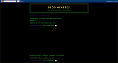 Desktop Screenshot of blogmenezes.blogspot.com