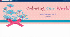 Desktop Screenshot of coloringourworld.blogspot.com