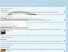 Tablet Screenshot of charissajoburg.blogspot.com