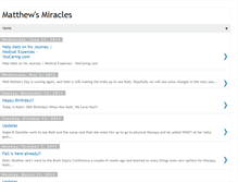 Tablet Screenshot of matthewsmiraclesfund.blogspot.com