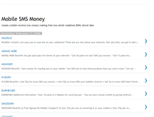 Tablet Screenshot of getsms4money.blogspot.com
