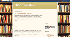 Desktop Screenshot of lettersfromadumbass.blogspot.com