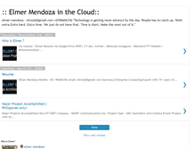 Tablet Screenshot of elmer-mendoza.blogspot.com