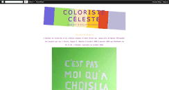 Desktop Screenshot of coloriste-celeste.blogspot.com