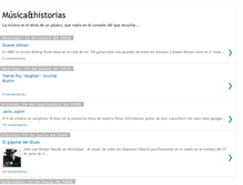 Tablet Screenshot of musicaconhistorias.blogspot.com