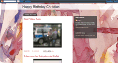 Desktop Screenshot of christians-31-geburtstag.blogspot.com