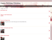 Tablet Screenshot of christians-31-geburtstag.blogspot.com