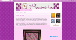 Desktop Screenshot of pbjquiltsandwiches.blogspot.com