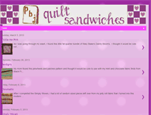 Tablet Screenshot of pbjquiltsandwiches.blogspot.com