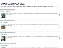 Tablet Screenshot of filipe-caminhandopelavida.blogspot.com