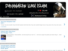 Tablet Screenshot of dahagakan-ilmu-islam.blogspot.com