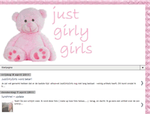 Tablet Screenshot of justgirlygirls.blogspot.com