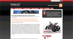 Desktop Screenshot of freehondaatvservicemanualsatvhrc.blogspot.com