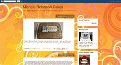 Desktop Screenshot of michelerobinsoncakes.blogspot.com