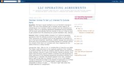 Desktop Screenshot of llcoperatingagreement.blogspot.com