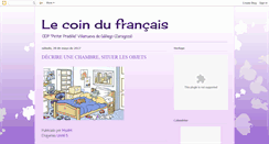 Desktop Screenshot of le-coin-du-francais.blogspot.com
