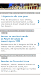 Mobile Screenshot of forumdeculturadearacati.blogspot.com
