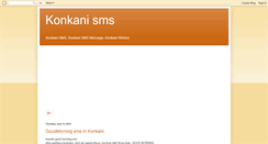 Desktop Screenshot of konkanisms.blogspot.com