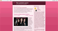 Desktop Screenshot of leninist-lemon.blogspot.com