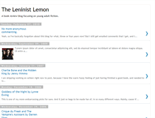 Tablet Screenshot of leninist-lemon.blogspot.com