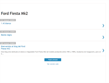 Tablet Screenshot of fordfiestamk2.blogspot.com