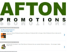 Tablet Screenshot of aftonpromotions.blogspot.com