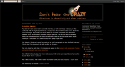 Desktop Screenshot of dontpokethecrazy.blogspot.com