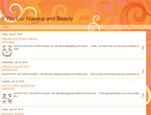 Tablet Screenshot of luvmakeupandbeauty.blogspot.com