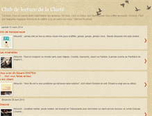 Tablet Screenshot of clubdelecturedelaclarte.blogspot.com