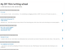 Tablet Screenshot of diyfilmschool.blogspot.com