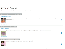 Tablet Screenshot of amoraocroche.blogspot.com