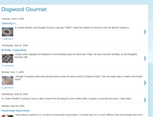 Tablet Screenshot of dogwoodgourmet.blogspot.com