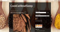 Desktop Screenshot of cookeatreadsleep.blogspot.com