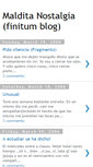 Mobile Screenshot of malditanostalgia.blogspot.com