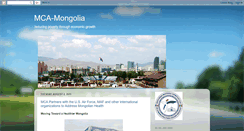 Desktop Screenshot of mcamongolia.blogspot.com