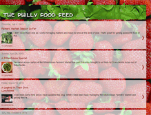 Tablet Screenshot of phillyfoodfeed.blogspot.com