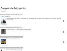 Tablet Screenshot of composteladailyphoto.blogspot.com