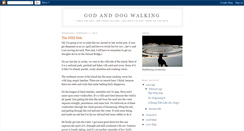 Desktop Screenshot of godanddogwalking.blogspot.com