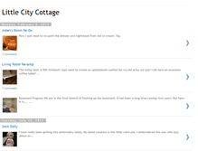Tablet Screenshot of littlecitycottage.blogspot.com