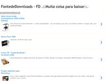 Tablet Screenshot of fontededownloads.blogspot.com