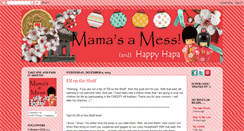 Desktop Screenshot of mamasamess.blogspot.com