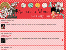 Tablet Screenshot of mamasamess.blogspot.com