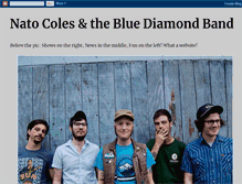 Tablet Screenshot of natocolesandthebluediamondband.blogspot.com