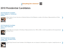 Tablet Screenshot of 2010presidentialcandidates.blogspot.com