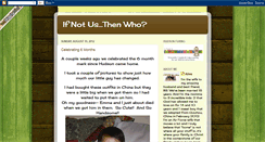 Desktop Screenshot of ifnotus-thenwho.blogspot.com