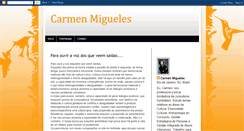 Desktop Screenshot of carmenmigueles.blogspot.com