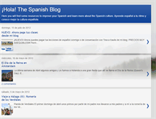 Tablet Screenshot of holaspanishblog.blogspot.com