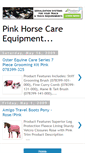 Mobile Screenshot of pink-horse-care-equipment.blogspot.com